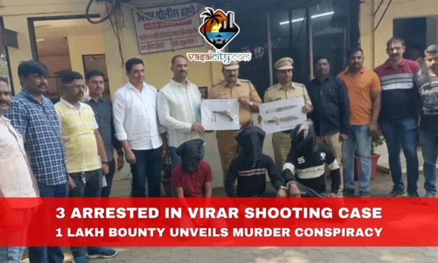 3 arrested in Virar Shooting Case, 1 Lakh Bounty Unveils Murder Conspiracy