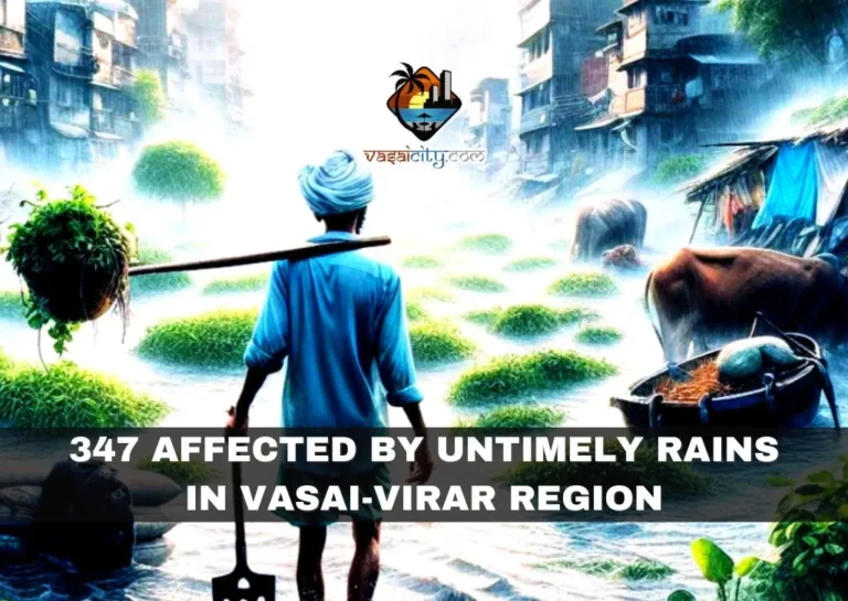 347 Affected by Untimely Rains in Vasai-Virar Region