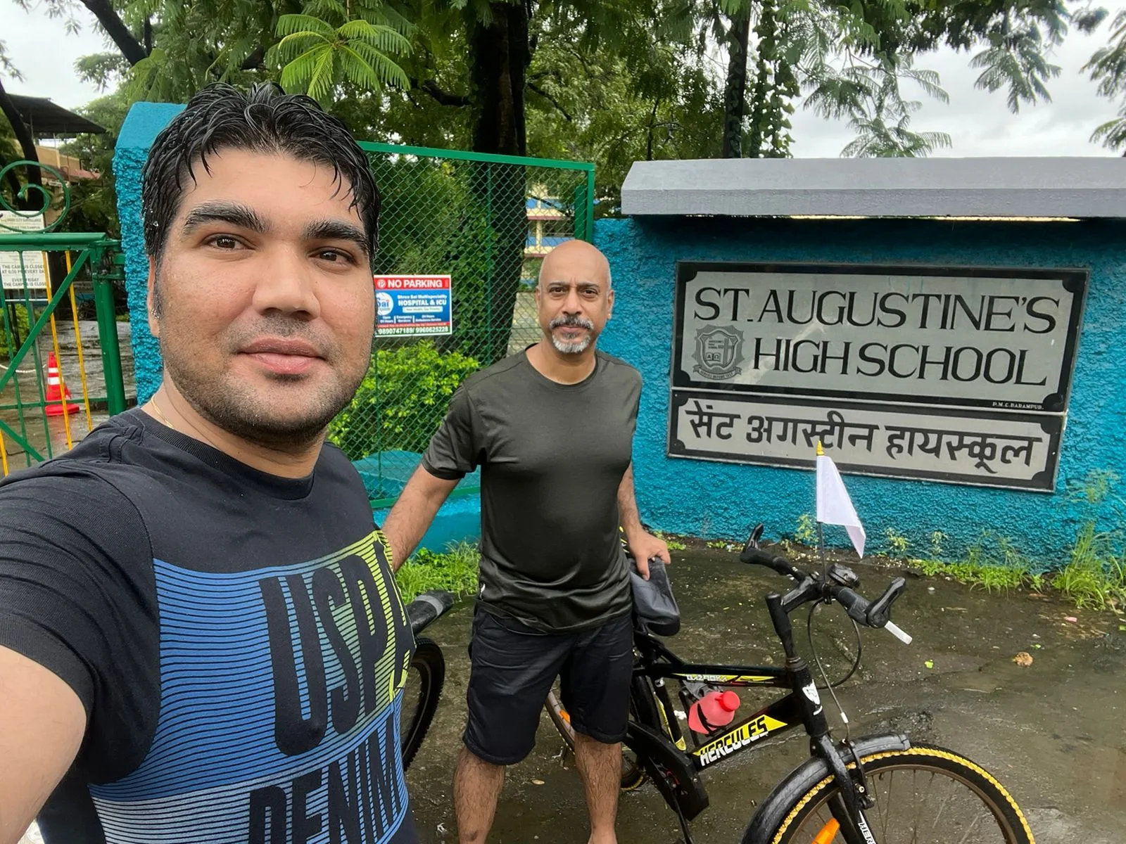 50 Kilometre Ride To Celebrate 50 Golden Years 1 Pravin Pillai embarked on a remarkable journey of dedication and love,