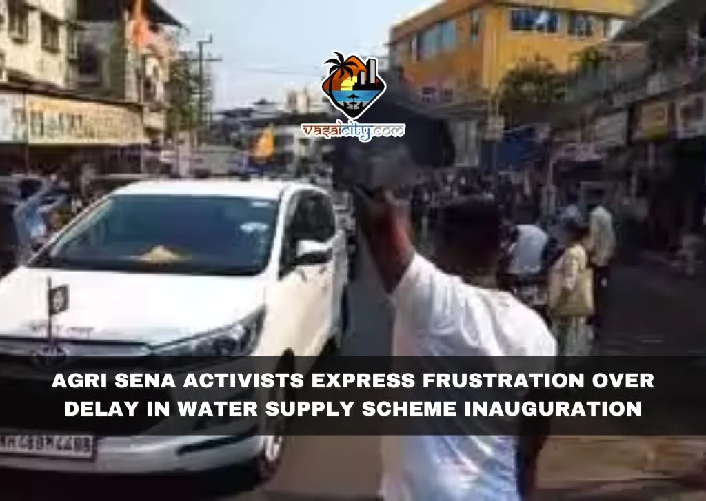 Agri Sena Activists Express Frustration Over Delay in Water Supply Scheme Inauguration