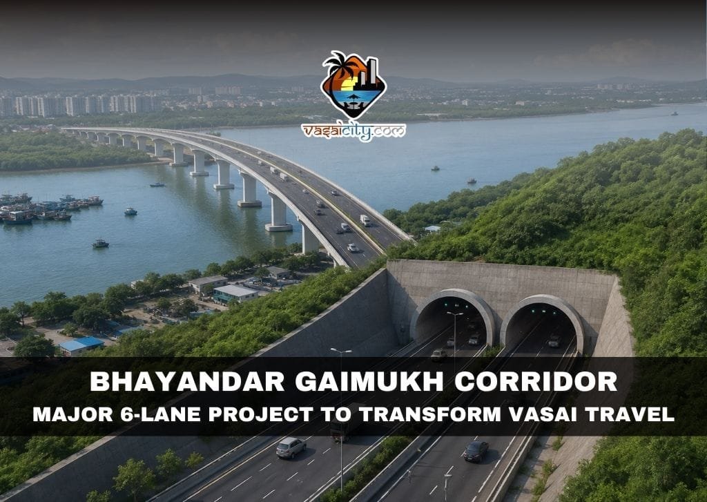 Bhayandar Gaimukh Corridor elevated bridge and twin tunnel project improving connectivity for Vasai commuters