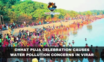 Chhat Puja Celebration Causes Water Pollution Concerns in Virar