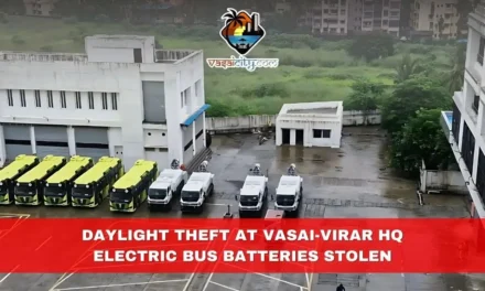 Daylight Theft at Vasai-Virar HQ: Electric Bus Batteries Stolen
