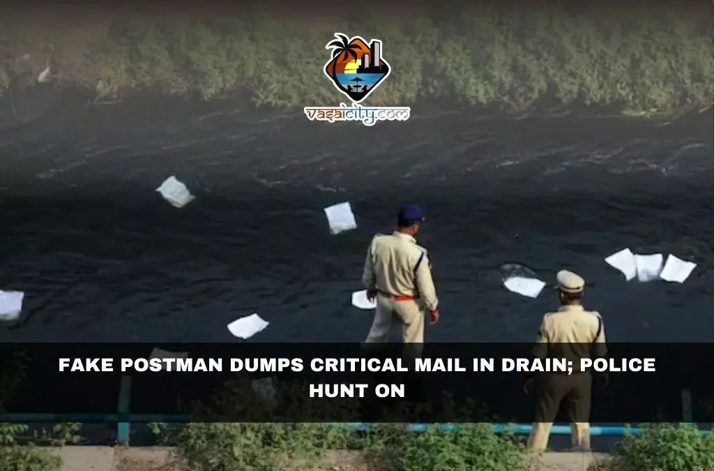 Fake Postman Dumps Critical Mail in Drain; Police Hunt On