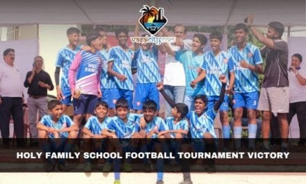 Holy Family School football tournament victory electrifies Vasai sports fans