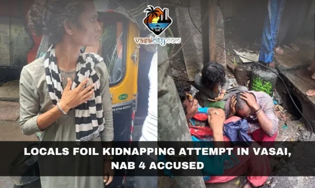 Locals Foil Kidnapping Attempt in Vasai, Nab 4 Accused