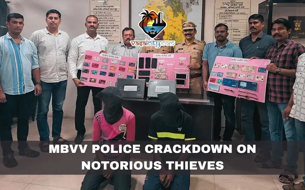 MBVV police crackdown on notorious thieves, one woman among those arrested
