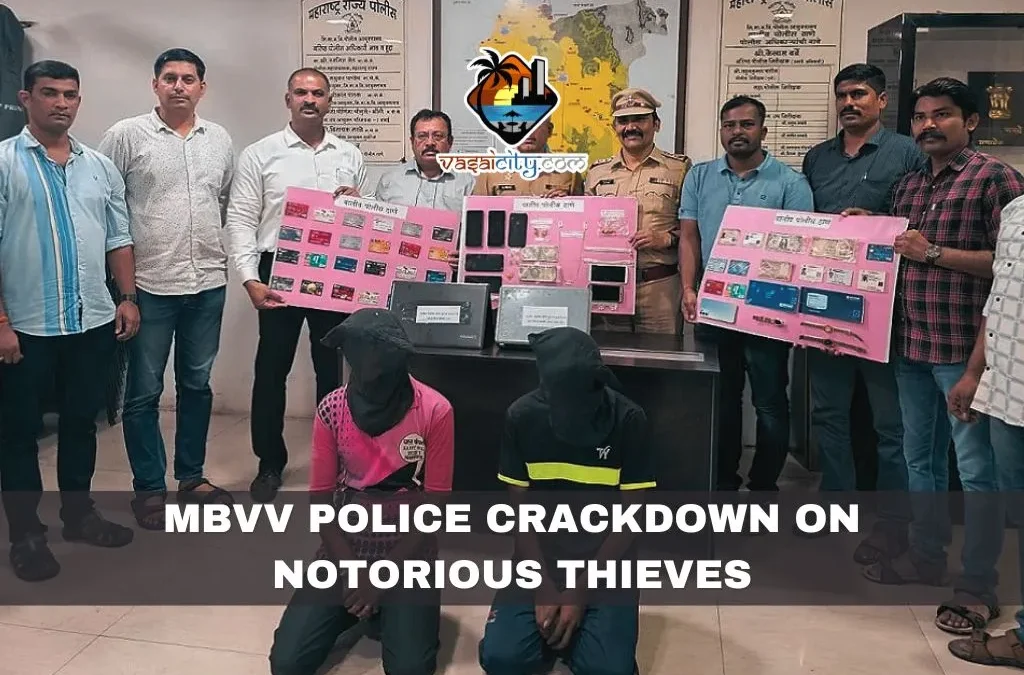MBVV police crackdown on notorious thieves, one woman among those arrested