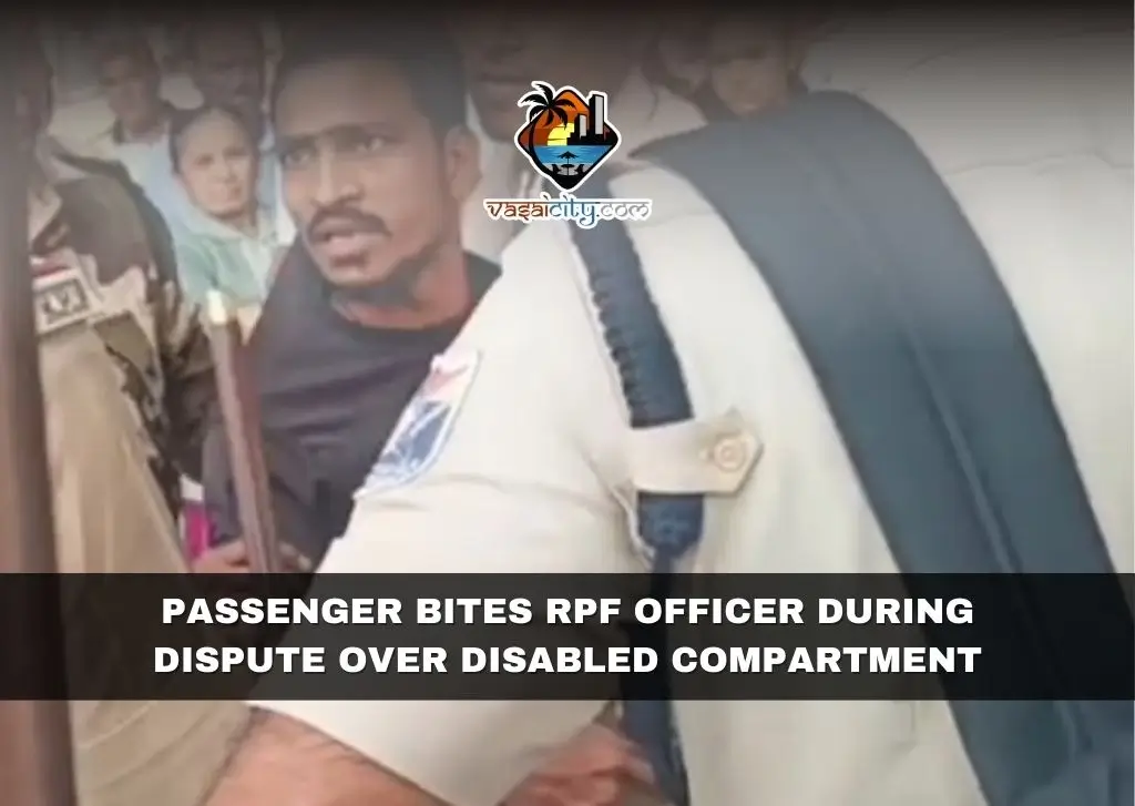 Passenger Bites RPF Officer During Dispute Over Disabled Compartment