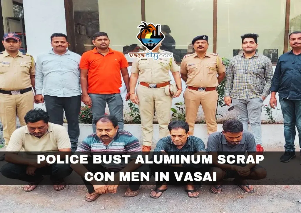 Police Bust Aluminum Scrap Con Men in Vasai