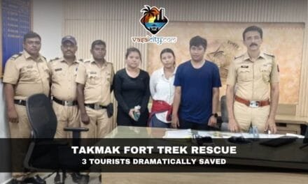 Takmak Fort Trek Rescue: 3 Tourists Dramatically Saved