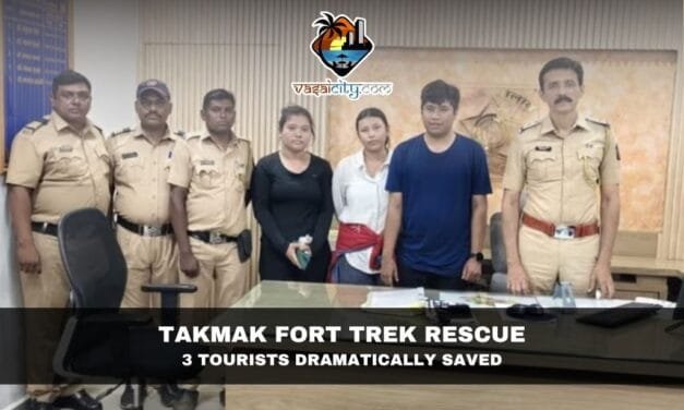 Takmak Fort Trek Rescue: 3 Tourists Dramatically Saved