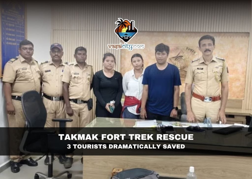 Takmak Fort Trek Rescue: 3 Tourists Dramatically Saved