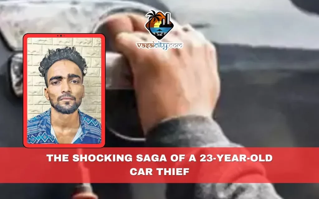 From Pothole Mishap to Crime Spree: The Shocking Saga of a 23-Year-Old Car Thief