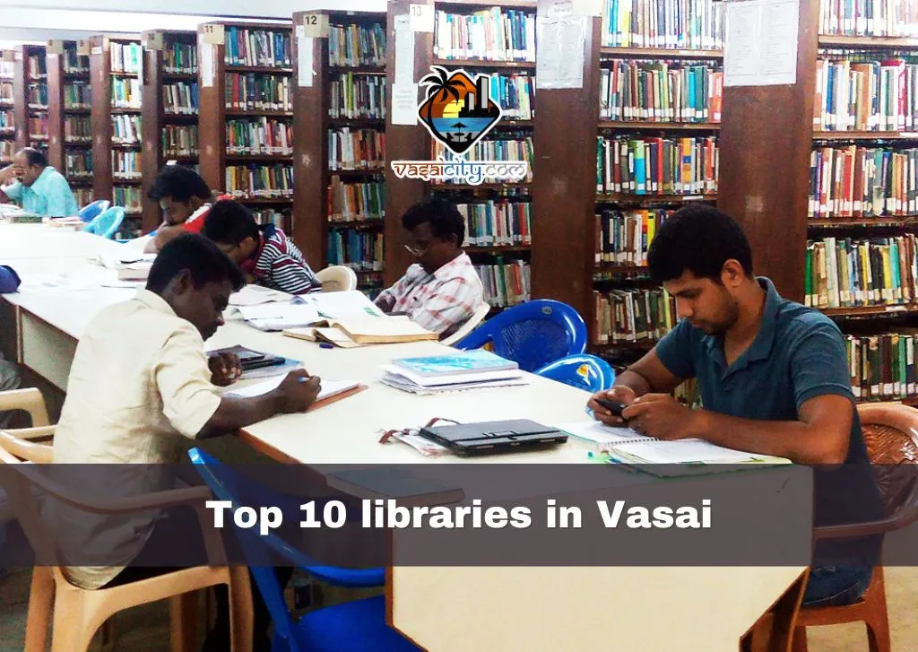 Top 10 libraries in Vasai