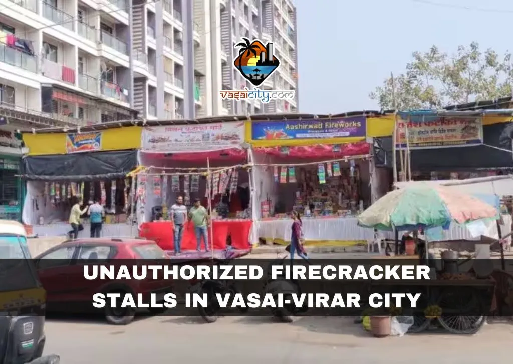 Unauthorized Firecracker Stalls In Vasai-Virar City, Police Crack Down