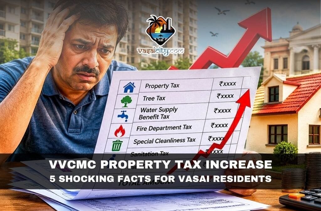 VVCMC Property Tax Increase Sparks Anger Among Vasai Residents