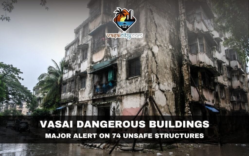 Vasai Dangerous Buildings: VVCMC Orders Immediate Evacuation of 74 Unsafe Structures