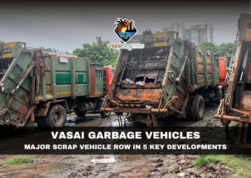 Vasai Garbage Vehicles Under Scanner After Scrap Truck Controversy Surfaces