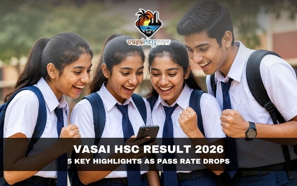 Vasai HSC Result 2026: 5 Key Highlights as Pass Rate Drops