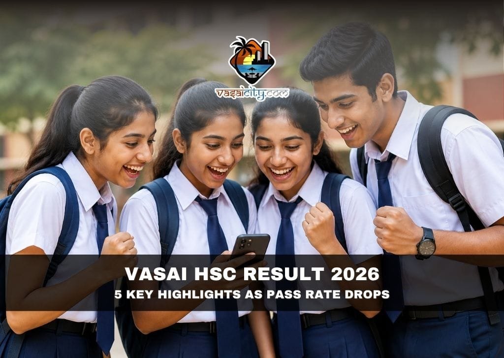 Vasai HSC Result 2026: 5 Key Highlights as Pass Rate Drops