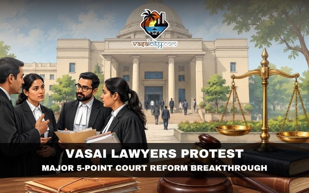 Vasai Lawyers Protest Called Off After Judges Promise Major Court Reforms