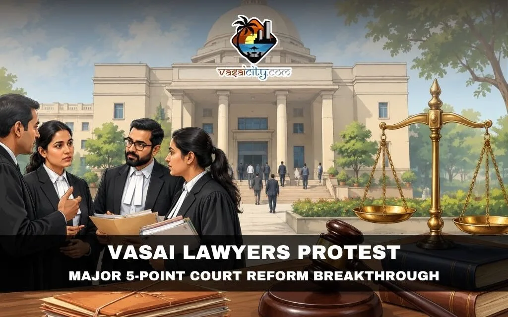 Vasai Lawyers Protest Called Off After Judges Promise Major Court Reforms