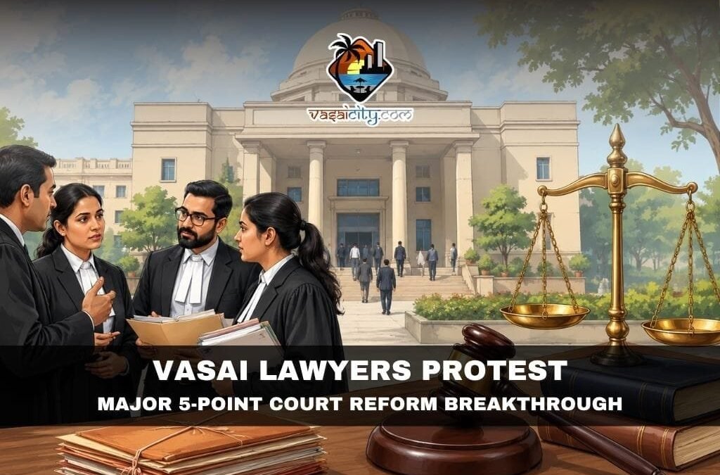 Vasai Lawyers Protest Called Off After Judges Promise Major Court Reforms