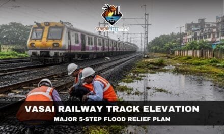 Vasai Railway Track Elevation: Western Railway Plans 400 mm Raise to Reduce Monsoon Flooding