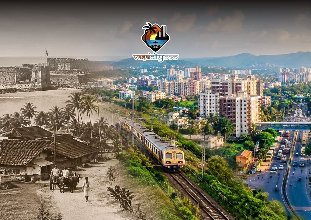 Vasai-Virar Evolution Vasai-Virar evolution showing the transformation from traditional settlements to modern urban development