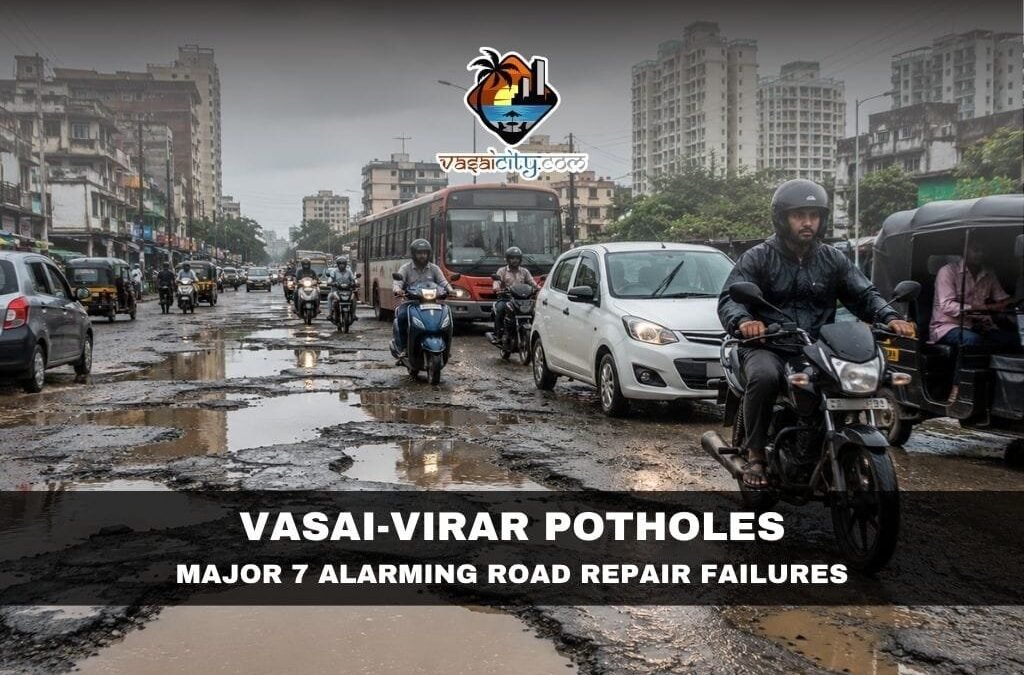 Vasai-Virar Potholes Leave Commuters Frustrated as Roads Deteriorate Weeks After Repairs