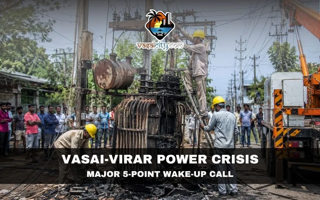 Vasai-Virar Power Crisis Worsens as Frequent Outages and Transformer Blasts Hit Residents and Industries