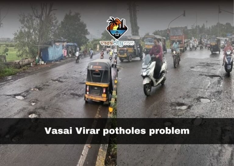 Vasai Virar potholes problem