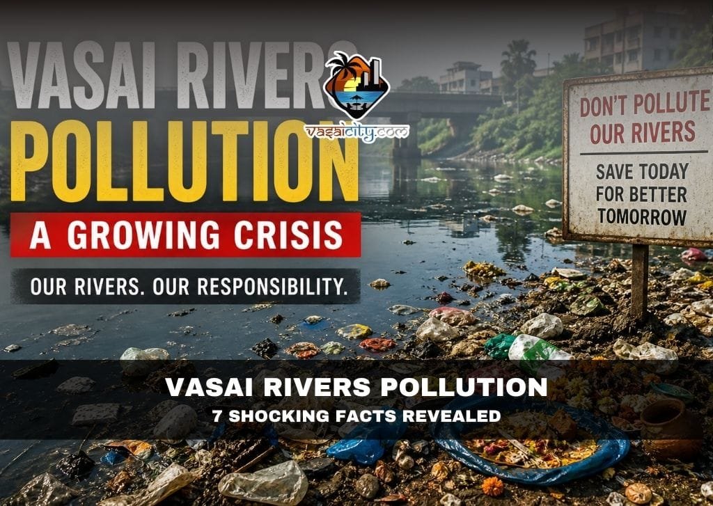Vasai rivers pollution