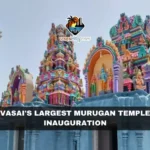 Vasai’s Largest Murugan Temple Inauguration on April 21