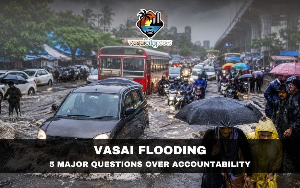 Vasai Flooding Raises Fresh Questions Over Accountability After Decades of Recurring Monsoon Crisis