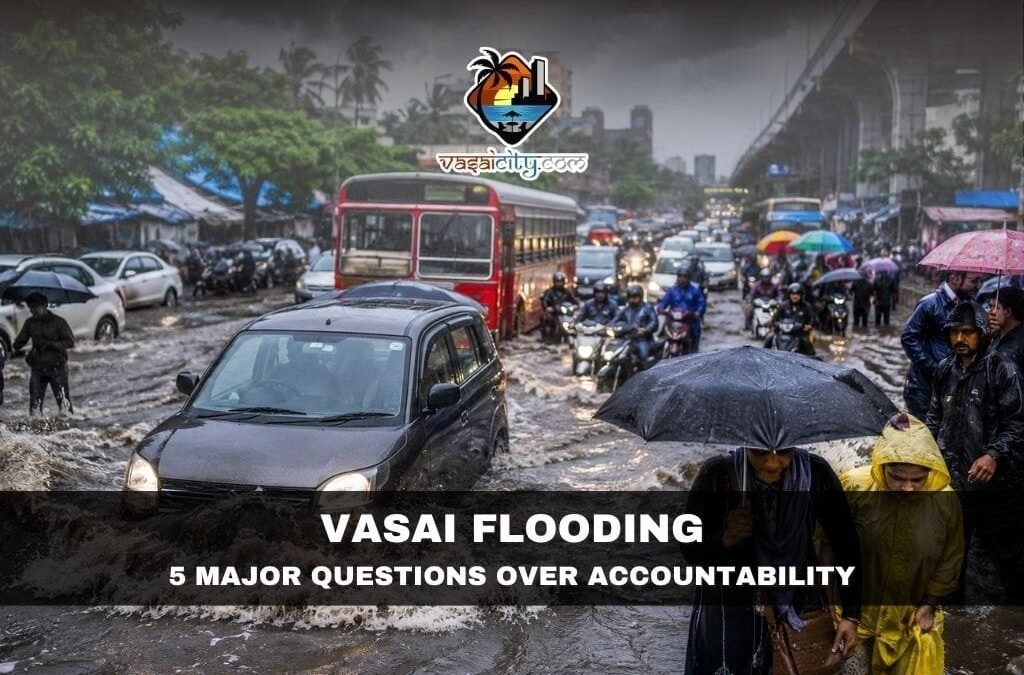 Vasai Flooding Raises Fresh Questions Over Accountability After Decades of Recurring Monsoon Crisis